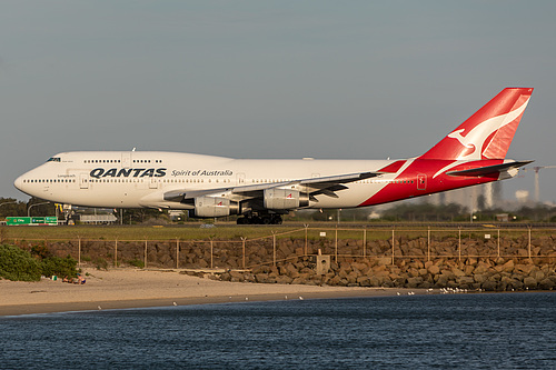 Qantas Boeing 747-400 VH-OJT at Sydney Kingsford Smith International Airport (YSSY/SYD)