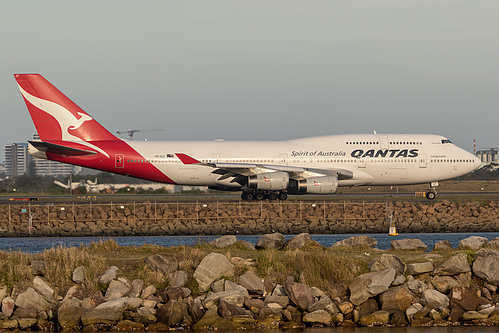 Qantas Boeing 747-400 VH-OJT at Sydney Kingsford Smith International Airport (YSSY/SYD)
