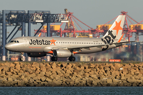 Jetstar Airways Airbus A320-200 VH-VFN at Sydney Kingsford Smith International Airport (YSSY/SYD)