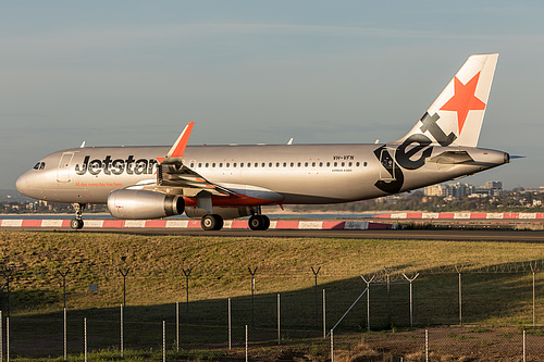 Jetstar Airways Airbus A320-200 VH-VFN at Sydney Kingsford Smith International Airport (YSSY/SYD) Jetstar Airways Airbus A320-200 VH-VFN at Sydney Kingsford Smith International Airport (YSSY/SYD)