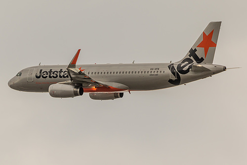 Jetstar Airways Airbus A320-200 VH-VFN at Sydney Kingsford Smith International Airport (YSSY/SYD) Jetstar Airways Airbus A320-200 VH-VFN at Sydney Kingsford Smith International Airport (YSSY/SYD)