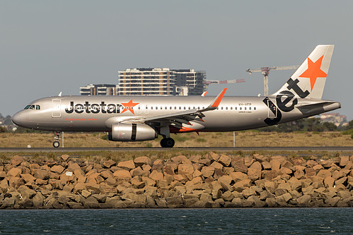 Jetstar Airways Airbus A320-200 VH-VFP at Sydney Kingsford Smith International Airport (YSSY/SYD) Jetstar Airways Airbus A320-200 VH-VFP at Sydney Kingsford Smith International Airport (YSSY/SYD)