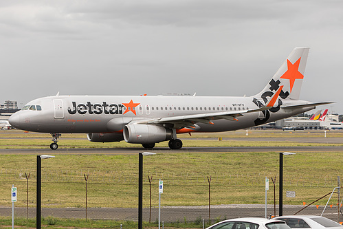Jetstar Airways Airbus A320-200 VH-VFV at Sydney Kingsford Smith International Airport (YSSY/SYD)