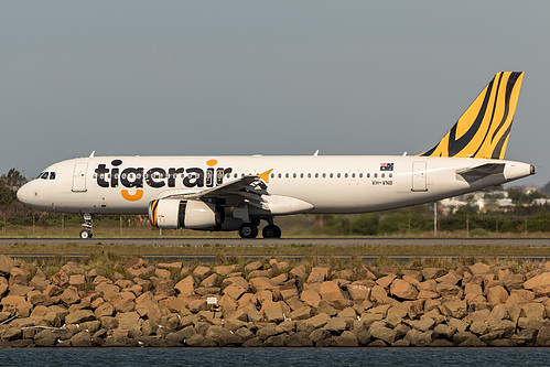 Tigerair Australia Airbus A320-200 VH-VNB at Sydney Kingsford Smith International Airport (YSSY/SYD) Tigerair Australia Airbus A320-200 VH-VNB at Sydney Kingsford Smith International Airport (YSSY/SYD)