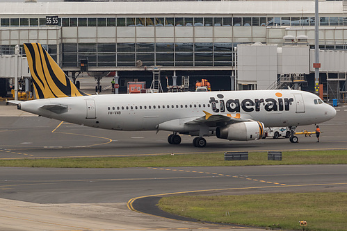 Tigerair Australia Airbus A320-200 VH-VNB at Sydney Kingsford Smith International Airport (YSSY/SYD) Tigerair Australia Airbus A320-200 VH-VNB at Sydney Kingsford Smith International Airport (YSSY/SYD)