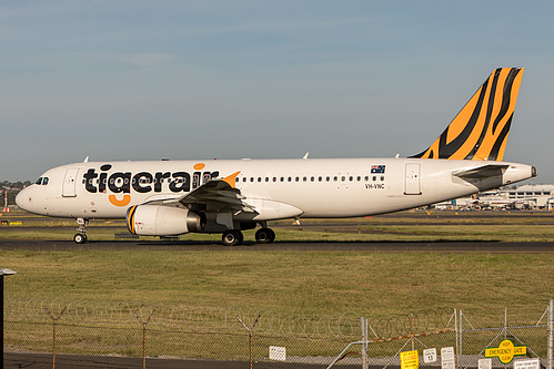 Tigerair Australia Airbus A320-200 VH-VNC at Sydney Kingsford Smith International Airport (YSSY/SYD) Tigerair Australia Airbus A320-200 VH-VNC at Sydney Kingsford Smith International Airport (YSSY/SYD)