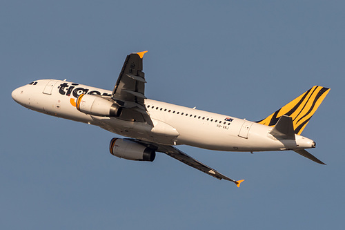 Tigerair Australia Airbus A320-200 VH-VNJ at Sydney Kingsford Smith International Airport (YSSY/SYD) Tigerair Australia Airbus A320-200 VH-VNJ at Sydney Kingsford Smith International Airport (YSSY/SYD)