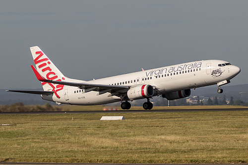 Virgin Australia Boeing 737-800 VH-VON at Sydney Kingsford Smith International Airport (YSSY/SYD) Virgin Australia Boeing 737-800 VH-VON at Sydney Kingsford Smith International Airport (YSSY/SYD)