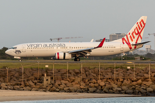 Virgin Australia Boeing 737-800 VH-VON at Sydney Kingsford Smith International Airport (YSSY/SYD) Virgin Australia Boeing 737-800 VH-VON at Sydney Kingsford Smith International Airport (YSSY/SYD)