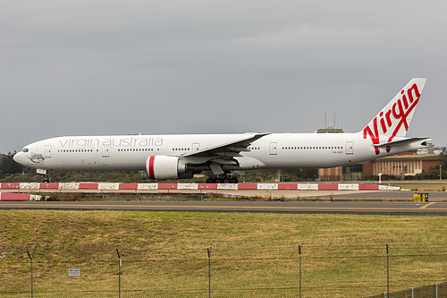 Virgin Australia Boeing 777-300ER VH-VPE at Sydney Kingsford Smith International Airport (YSSY/SYD)