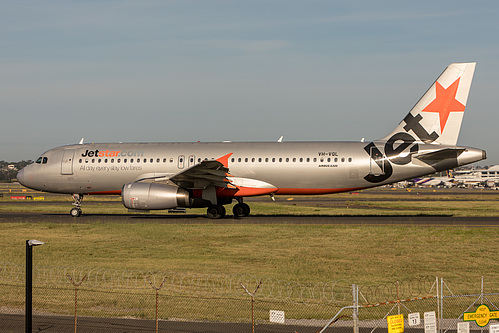 Jetstar Airways Airbus A320-200 VH-VQL at Sydney Kingsford Smith International Airport (YSSY/SYD)