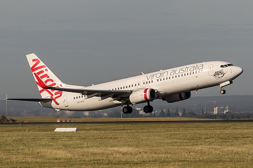 Virgin Australia Boeing 737-800 VH-VUA at Sydney Kingsford Smith International Airport (YSSY/SYD) Virgin Australia Boeing 737-800 VH-VUA at Sydney Kingsford Smith International Airport (YSSY/SYD)