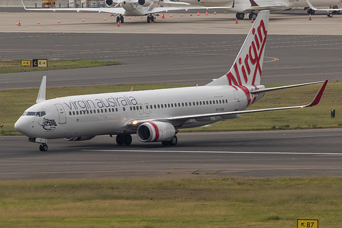 Virgin Australia Boeing 737-800 VH-VUA at Sydney Kingsford Smith International Airport (YSSY/SYD) Virgin Australia Boeing 737-800 VH-VUA at Sydney Kingsford Smith International Airport (YSSY/SYD)
