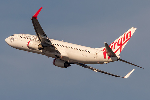 Virgin Australia Boeing 737-800 VH-VUF at Sydney Kingsford Smith International Airport (YSSY/SYD) Virgin Australia Boeing 737-800 VH-VUF at Sydney Kingsford Smith International Airport (YSSY/SYD)
