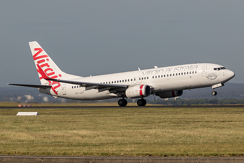 Virgin Australia Boeing 737-800 VH-VUF at Sydney Kingsford Smith International Airport (YSSY/SYD) Virgin Australia Boeing 737-800 VH-VUF at Sydney Kingsford Smith International Airport (YSSY/SYD)