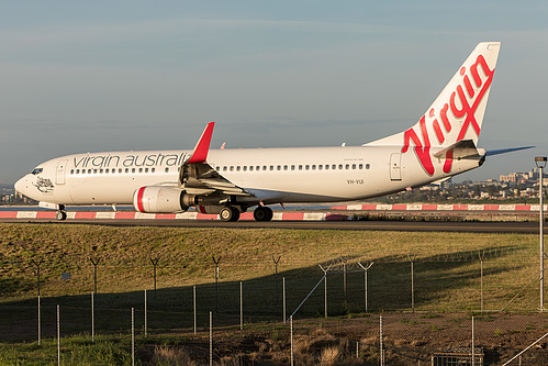 Virgin Australia Boeing 737-800 VH-VUI at Sydney Kingsford Smith International Airport (YSSY/SYD)