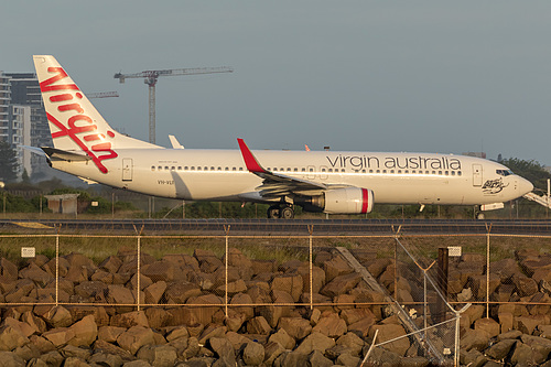Virgin Australia Boeing 737-800 VH-VUI at Sydney Kingsford Smith International Airport (YSSY/SYD)
