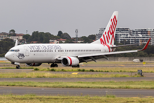Virgin Australia Boeing 737-800 VH-VUK at Sydney Kingsford Smith International Airport (YSSY/SYD) Virgin Australia Boeing 737-800 VH-VUK at Sydney Kingsford Smith International Airport (YSSY/SYD)
