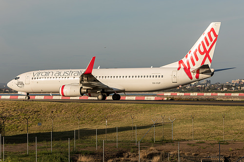 Virgin Australia Boeing 737-800 VH-VUP at Sydney Kingsford Smith International Airport (YSSY/SYD)