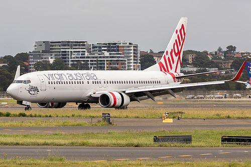 Virgin Australia Boeing 737-800 VH-VUP at Sydney Kingsford Smith International Airport (YSSY/SYD) Virgin Australia Boeing 737-800 VH-VUP at Sydney Kingsford Smith International Airport (YSSY/SYD)