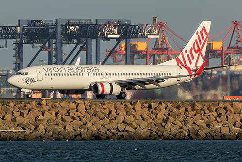 Virgin Australia Boeing 737-800 VH-VUS at Sydney Kingsford Smith International Airport (YSSY/SYD) Virgin Australia Boeing 737-800 VH-VUS at Sydney Kingsford Smith International Airport (YSSY/SYD)