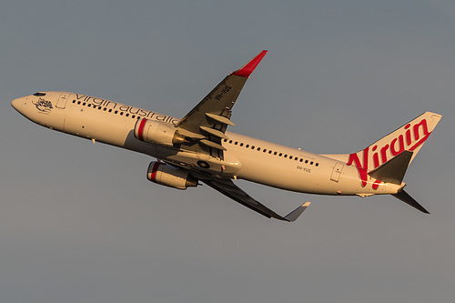 Virgin Australia Boeing 737-800 VH-VUS at Sydney Kingsford Smith International Airport (YSSY/SYD) Virgin Australia Boeing 737-800 VH-VUS at Sydney Kingsford Smith International Airport (YSSY/SYD)
