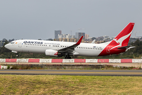 Qantas Boeing 737-800 VH-VXB at Sydney Kingsford Smith International Airport (YSSY/SYD)