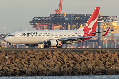 Qantas Boeing 737-800 VH-VXG at Sydney Kingsford Smith International Airport (YSSY/SYD)