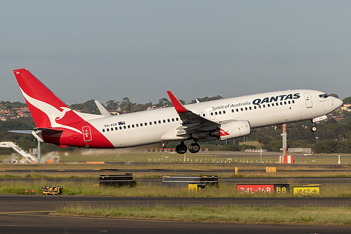 Qantas Boeing 737-800 VH-VXR at Sydney Kingsford Smith International Airport (YSSY/SYD)