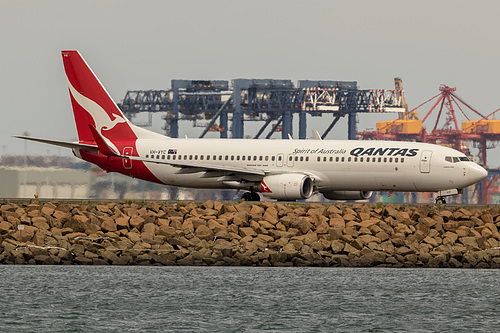 Qantas Boeing 737-800 VH-VYC at Sydney Kingsford Smith International Airport (YSSY/SYD)