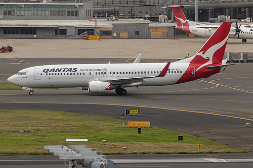 Qantas Boeing 737-800 VH-VYC at Sydney Kingsford Smith International Airport (YSSY/SYD)