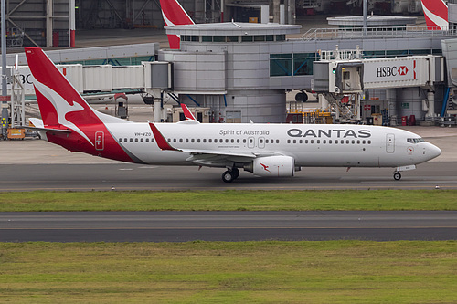 Qantas Boeing 737-800 VH-VZO at Sydney Kingsford Smith International Airport (YSSY/SYD)