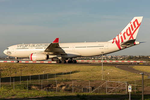 Virgin Australia Airbus A330-200 VH-XFC at Sydney Kingsford Smith International Airport (YSSY/SYD) Virgin Australia Airbus A330-200 VH-XFC at Sydney Kingsford Smith International Airport (YSSY/SYD)