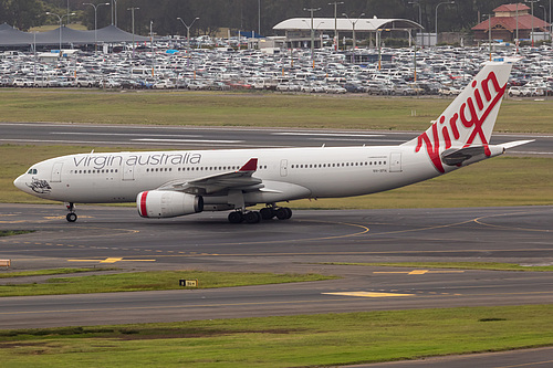 Virgin Australia Airbus A330-200 VH-XFH at Sydney Kingsford Smith International Airport (YSSY/SYD) Virgin Australia Airbus A330-200 VH-XFH at Sydney Kingsford Smith International Airport (YSSY/SYD)