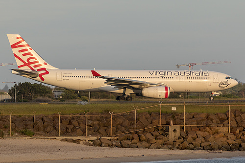 Virgin Australia Airbus A330-200 VH-XFH at Sydney Kingsford Smith International Airport (YSSY/SYD) Virgin Australia Airbus A330-200 VH-XFH at Sydney Kingsford Smith International Airport (YSSY/SYD)
