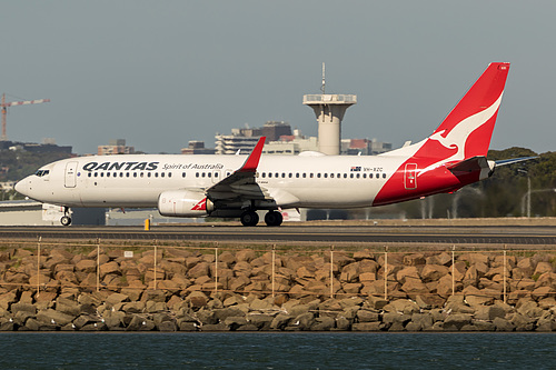 Qantas Boeing 737-800 VH-XZC at Sydney Kingsford Smith International Airport (YSSY/SYD)