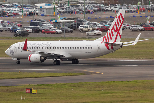 Virgin Australia Boeing 737-800 VH-YFE at Sydney Kingsford Smith International Airport (YSSY/SYD)