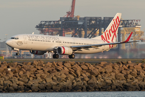 Virgin Australia Boeing 737-800 VH-YFF at Sydney Kingsford Smith International Airport (YSSY/SYD) Virgin Australia Boeing 737-800 VH-YFF at Sydney Kingsford Smith International Airport (YSSY/SYD)