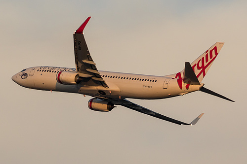 Virgin Australia Boeing 737-800 VH-YFS at Sydney Kingsford Smith International Airport (YSSY/SYD) Virgin Australia Boeing 737-800 VH-YFS at Sydney Kingsford Smith International Airport (YSSY/SYD)