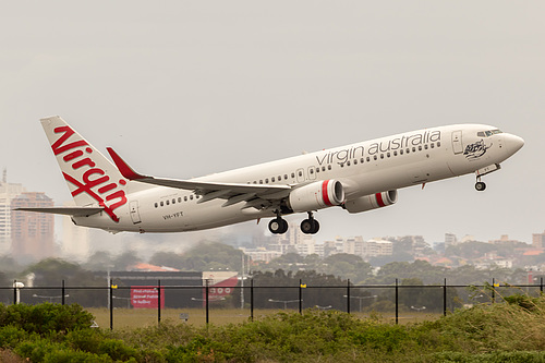 Virgin Australia Boeing 737-800 VH-YFT at Sydney Kingsford Smith International Airport (YSSY/SYD) Virgin Australia Boeing 737-800 VH-YFT at Sydney Kingsford Smith International Airport (YSSY/SYD)