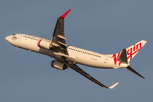 Virgin Australia Boeing 737-800 VH-YFU at Sydney Kingsford Smith International Airport (YSSY/SYD) Virgin Australia Boeing 737-800 VH-YFU at Sydney Kingsford Smith International Airport (YSSY/SYD)