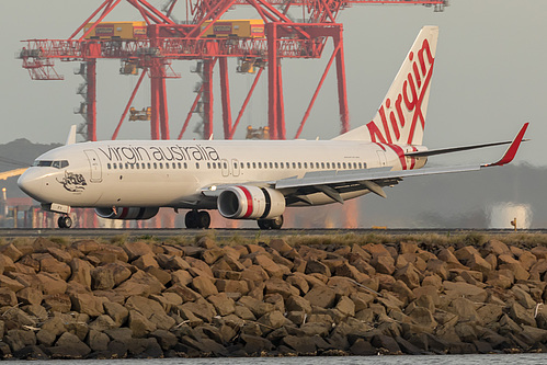 Virgin Australia Boeing 737-800 VH-YFY at Sydney Kingsford Smith International Airport (YSSY/SYD) Virgin Australia Boeing 737-800 VH-YFY at Sydney Kingsford Smith International Airport (YSSY/SYD)