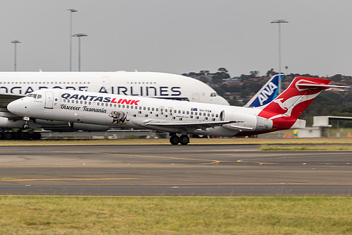 QantasLink Boeing 717-200 VH-YQW at Sydney Kingsford Smith International Airport (YSSY/SYD) QantasLink Boeing 717-200 VH-YQW at Sydney Kingsford Smith International Airport (YSSY/SYD)