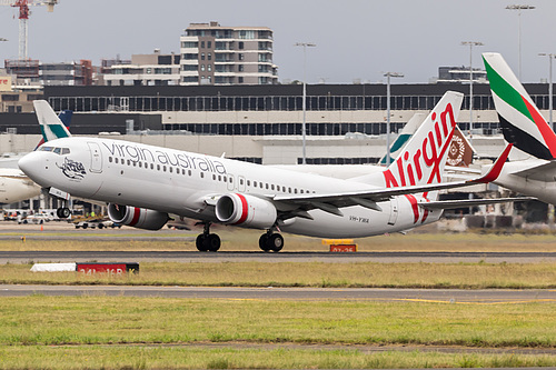Virgin Australia Boeing 737-800 VH-YWA at Sydney Kingsford Smith International Airport (YSSY/SYD) Virgin Australia Boeing 737-800 VH-YWA at Sydney Kingsford Smith International Airport (YSSY/SYD)