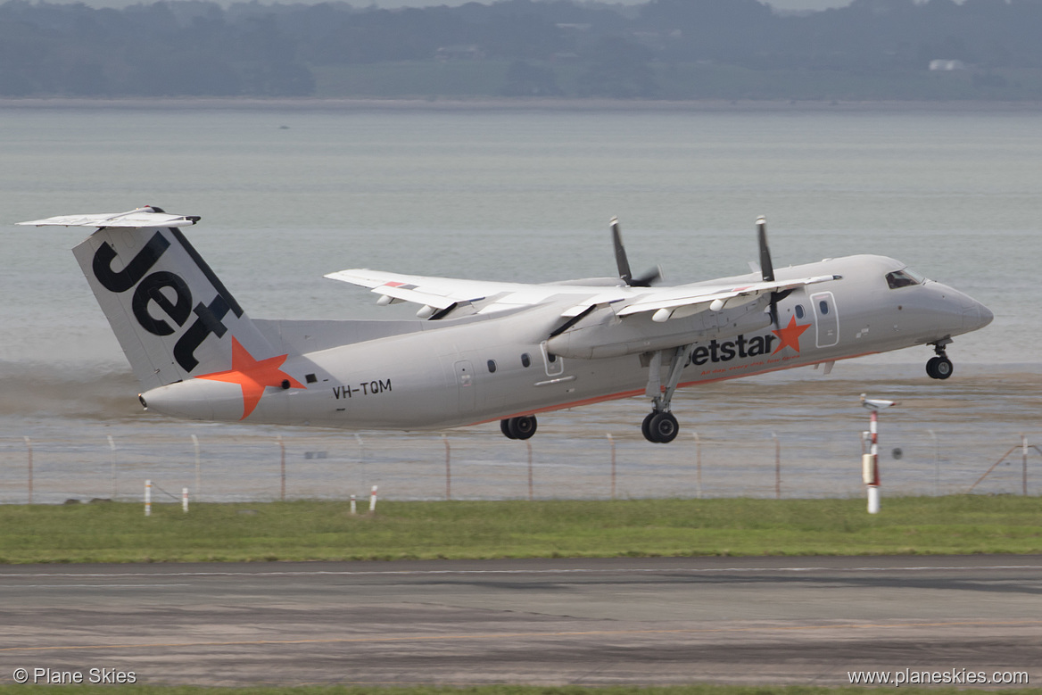 Jetstar Airways DHC Dash-8-300 VH-TQM at Auckland International Airport (NZAA/AKL)