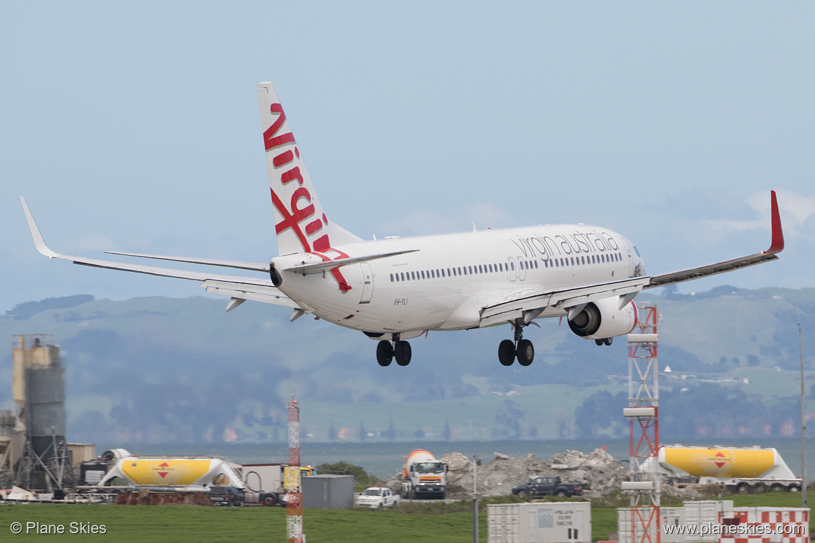 Virgin Australia Boeing 737-800 VH-YIJ at Auckland International Airport (NZAA/AKL) Virgin Australia Boeing 737-800 VH-YIJ at Auckland International Airport (NZAA/AKL)