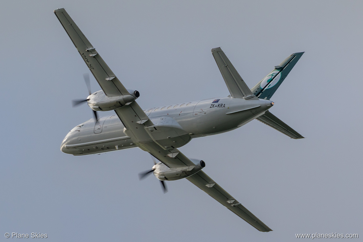 Air Chathams Saab 340A ZK-KRA at Auckland International Airport (NZAA/AKL)