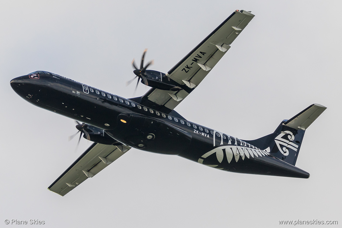 Mount Cook Airline ATR ATR 72-600 ZK-MVA at Auckland International Airport (NZAA/AKL)