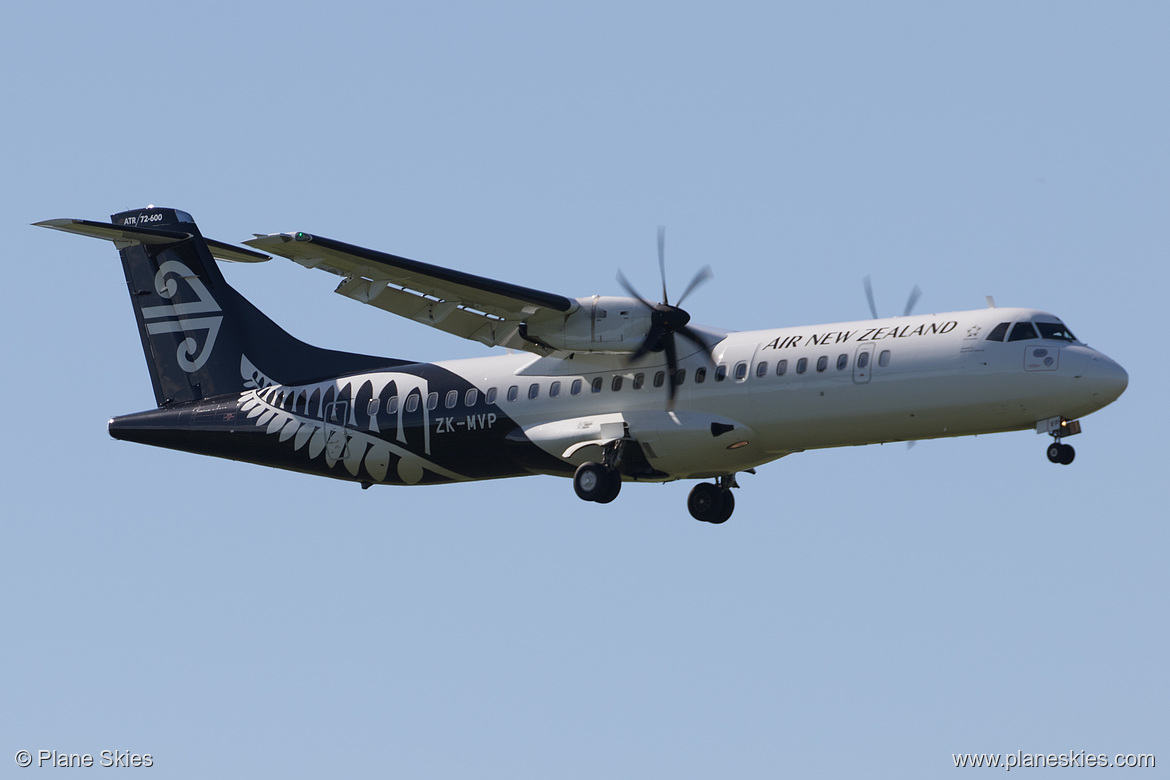 Mount Cook Airline ATR ATR 72-600 ZK-MVP at Auckland International Airport (NZAA/AKL) Mount Cook Airline ATR ATR 72-600 ZK-MVP at Auckland International Airport (NZAA/AKL)