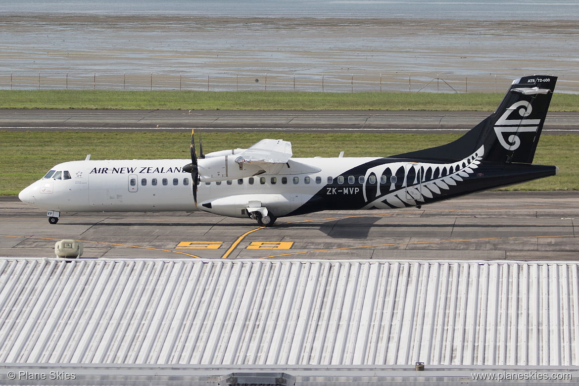 Mount Cook Airline ATR ATR 72-600 ZK-MVP at Auckland International Airport (NZAA/AKL) Mount Cook Airline ATR ATR 72-600 ZK-MVP at Auckland International Airport (NZAA/AKL)